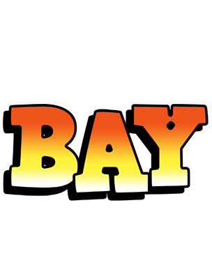 Bay sunset logo