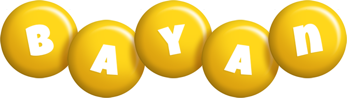 Bayan candy-yellow logo
