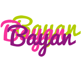 Bayan flowers logo