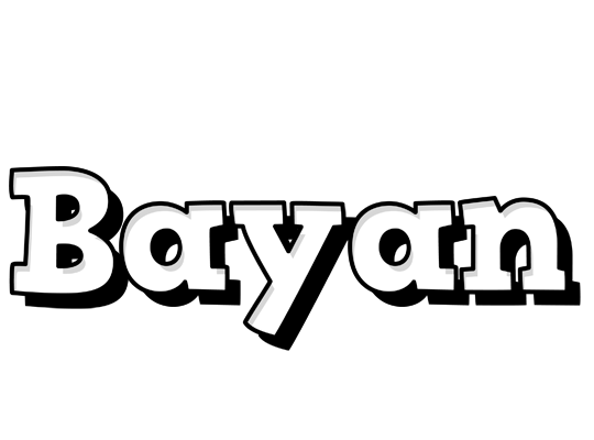 Bayan snowing logo