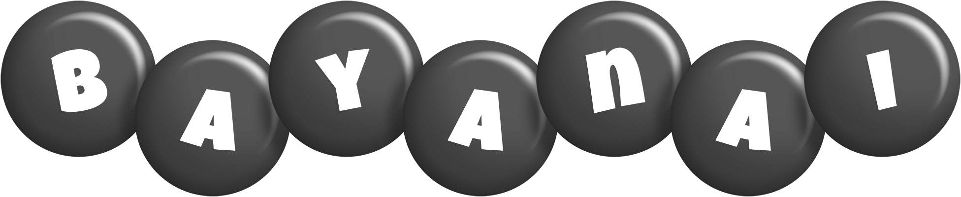 Bayanai candy-black logo
