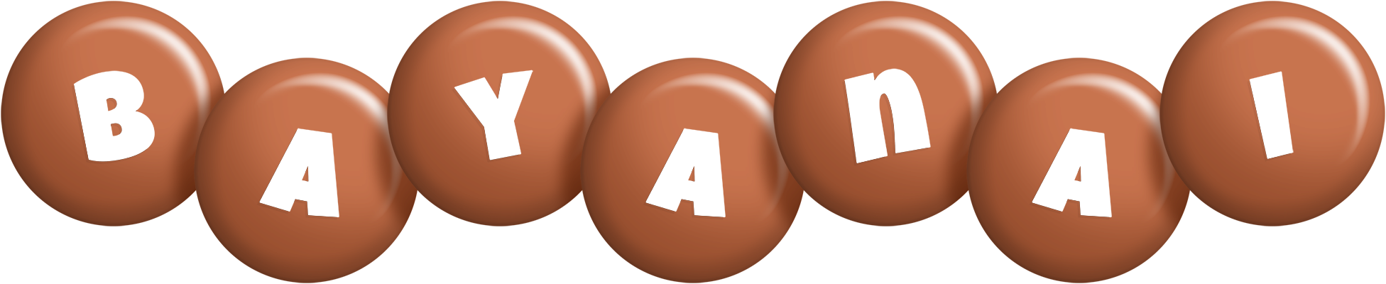 Bayanai candy-brown logo