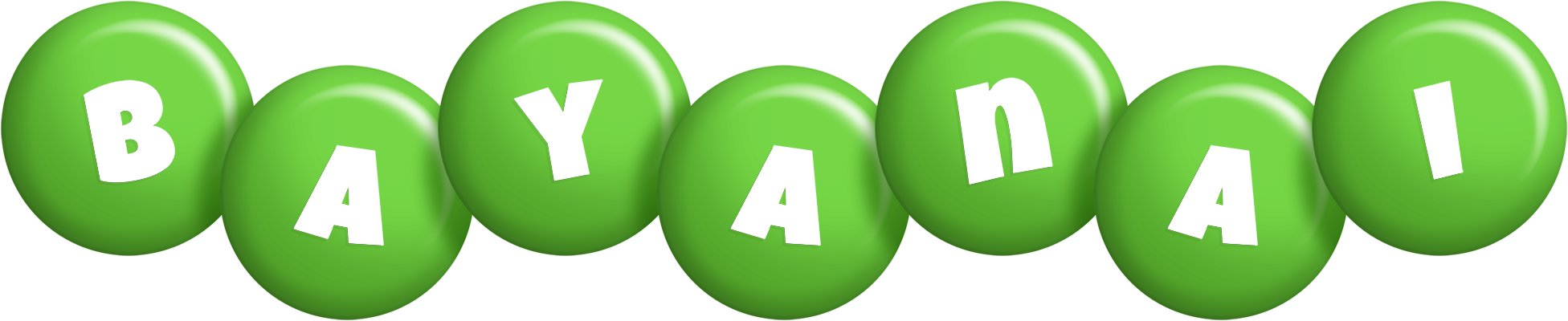 Bayanai candy-green logo