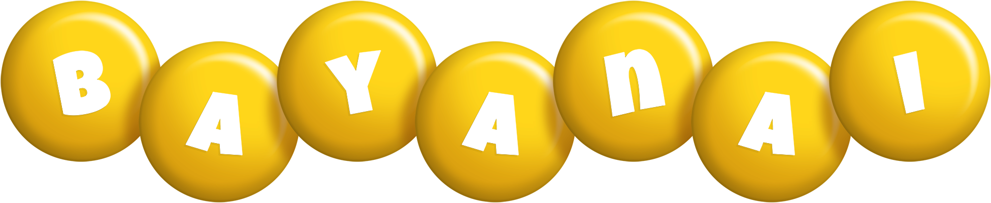Bayanai candy-yellow logo