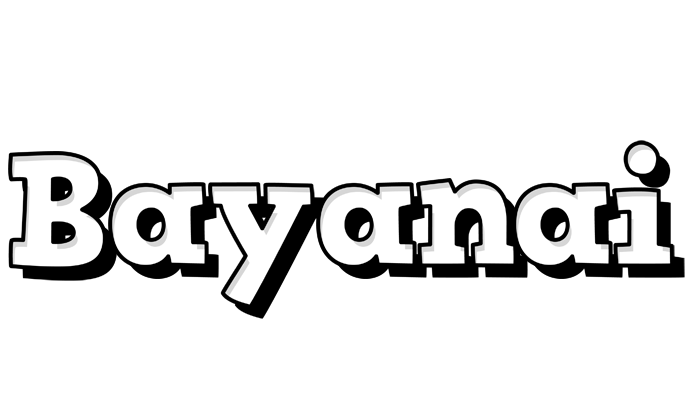 Bayanai snowing logo