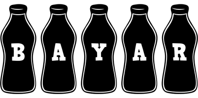 Bayar bottle logo