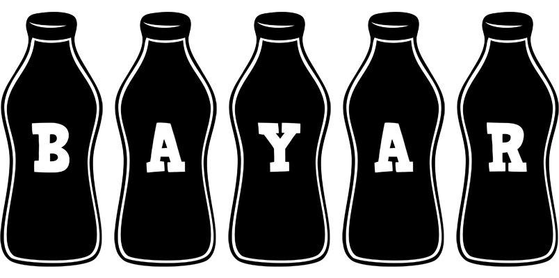 Bayar bottle logo
