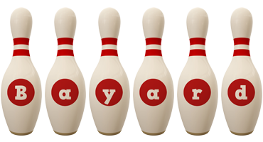 Bayard bowling-pin logo