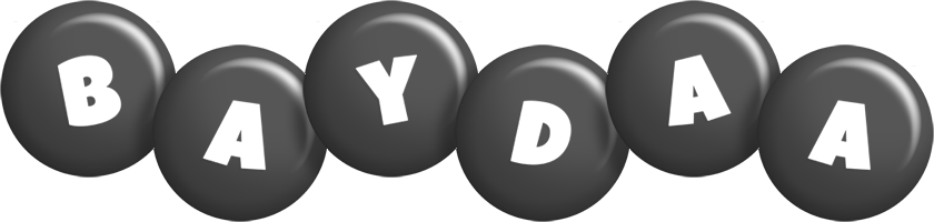 Baydaa candy-black logo