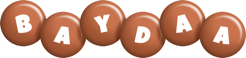 Baydaa candy-brown logo
