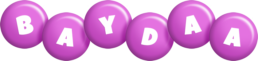 Baydaa candy-purple logo