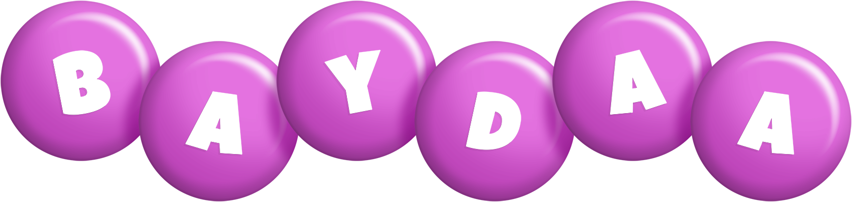 Baydaa candy-purple logo