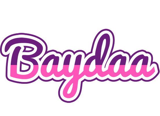 Baydaa cheerful logo