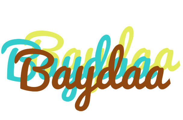 Baydaa cupcake logo