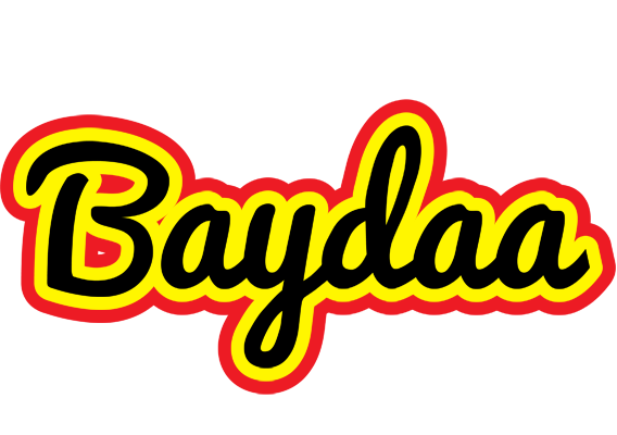 Baydaa flaming logo