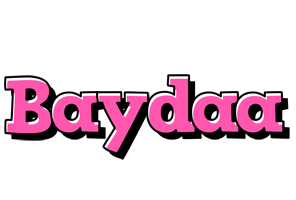 Baydaa girlish logo