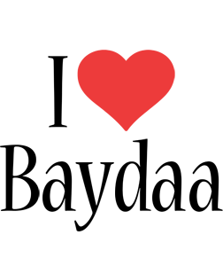 Baydaa i-love logo