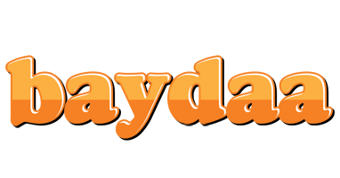 Baydaa orange logo
