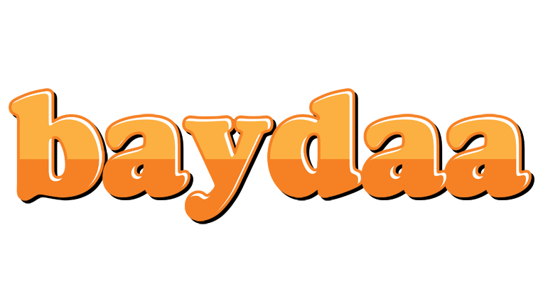 Baydaa orange logo