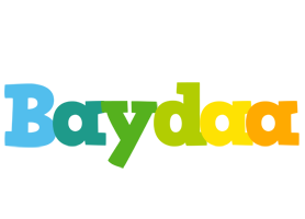 Baydaa rainbows logo