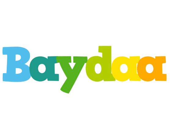 Baydaa rainbows logo