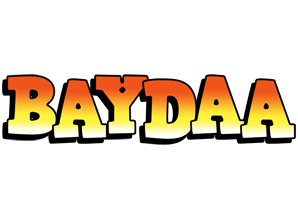 Baydaa sunset logo