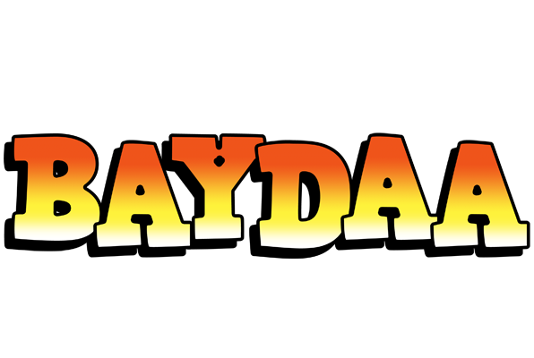 Baydaa sunset logo