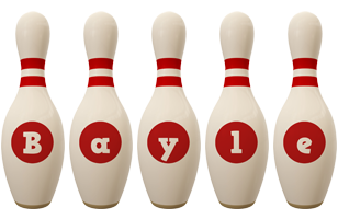 Bayle bowling-pin logo