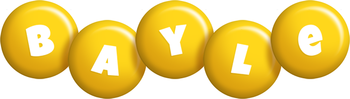 Bayle candy-yellow logo