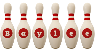Baylee bowling-pin logo