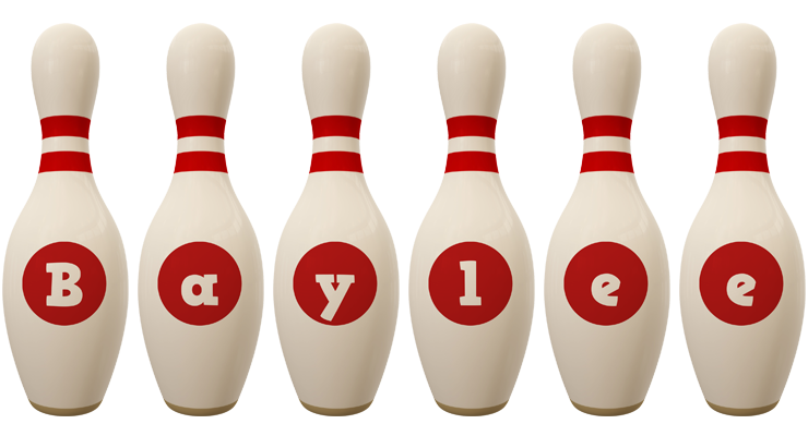 Baylee bowling-pin logo