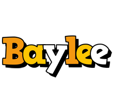 Baylee cartoon logo