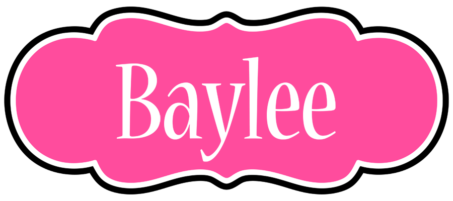 Baylee invitation logo