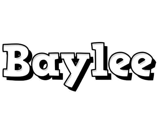 Baylee snowing logo