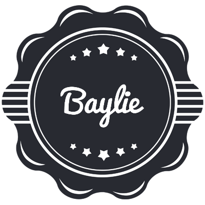 Baylie badge logo