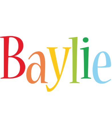 Baylie birthday logo