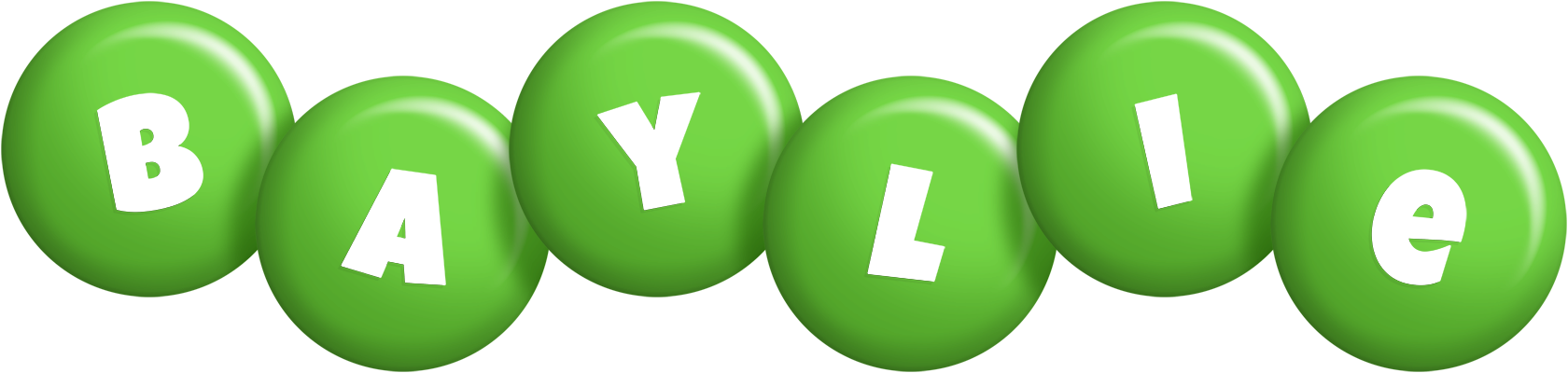 Baylie candy-green logo