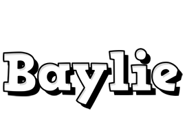 Baylie snowing logo