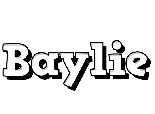 Baylie snowing logo