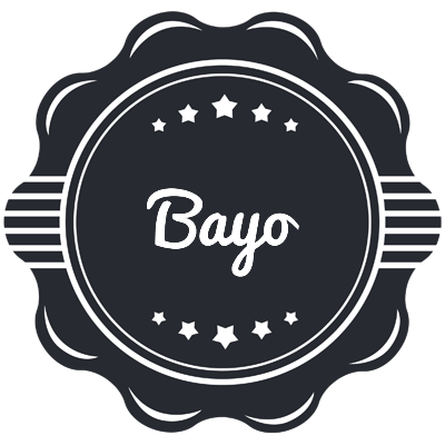 Bayo badge logo