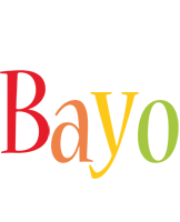 Bayo birthday logo