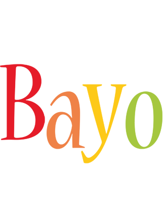 Bayo birthday logo