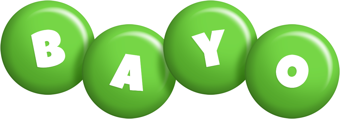 Bayo candy-green logo