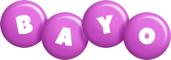 Bayo candy-purple logo