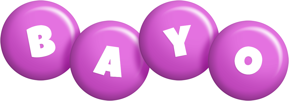 Bayo candy-purple logo