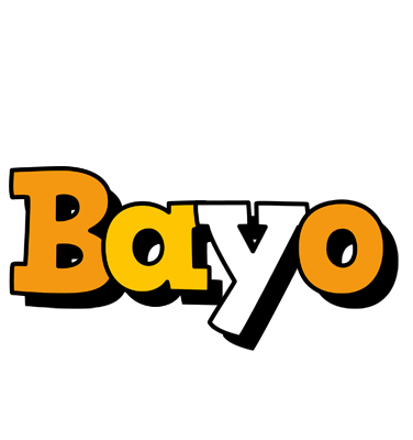 Bayo cartoon logo