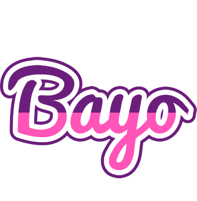 Bayo cheerful logo