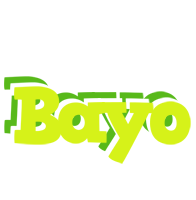 Bayo citrus logo