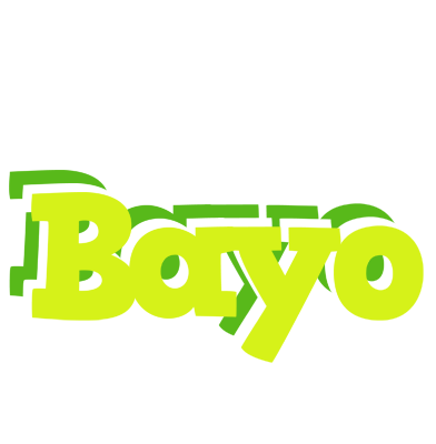 Bayo citrus logo