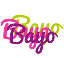 Bayo flowers logo